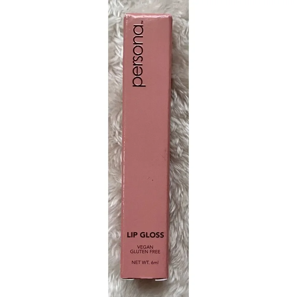 NIB Persona Season One Lip Gloss in Honey - Warm True Nude with Vanilla Flavor